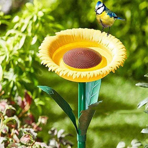Discover the Joy of Birdwatching with the Outdoor Sunflower Bird Feeder Meguiar Garden